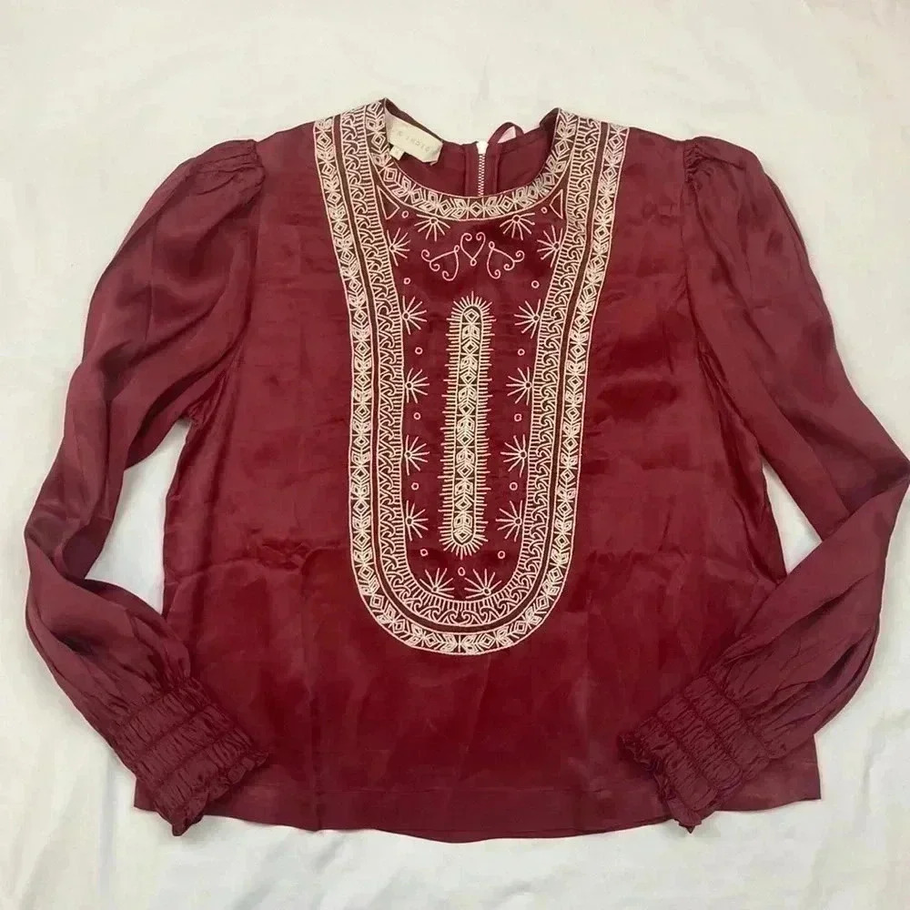 NWOT Souk Indigo top